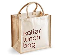 ORIGINALMONKEY Personalised Lunch Tote Bag Don't Be Lunch Box Bore Get a Customised Bag