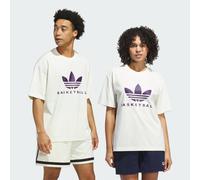 Adidas Originals Originals Basketball Courtside Short Sleeve T-shirt White L