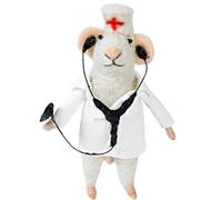 Originals Felt Medic Mouse Christmas Tree Decoration