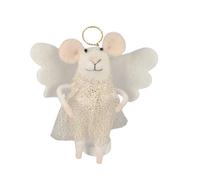 Originals Felt Mouse Angel Christmas Tree Decoration