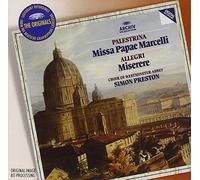 Originals: Palestrina: Missa Papae Marcelli; Allegri: Miserere by Simon Preston (2013-05-04)