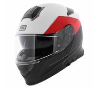 Origine Delta Basic Helmet Virgin Red Black White Matte - Modular Flip Up Mot...