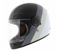 Origine Vega Vintage Full Face Motorcycle Helmet - Primitive Matt Black Grey...