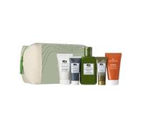 Origins Best Sellers Set by Origins for Women - 5 Pc 1oz Checks Face Wash, 3.8oz Lotion, 0.5oz Clear Charcoal Face Mask,1.62oz Serum, 1.69oz Moisturizer