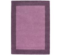 Origins Borders Rug Mauve 80 x 150cm, Purple