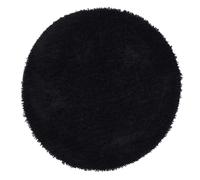 Origins Chicago Round Rug Black 133cm Diameter, Black