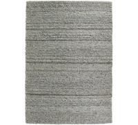 Origins Chunky Knit Rug Natural and Grey 160 x 230cm, Grey