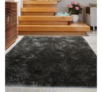 Origins Glamour/shimmer Charcoal/black 120X170Cm Rug