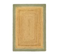 Origins Jute Border Sage Green - 080X150