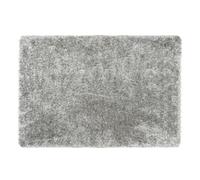Origins My Lux Luxurious Shaggy Silver 80Cm X 120Cm Washable Rug