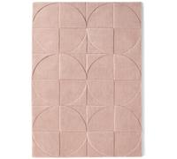 Origins Penny Rug Blush 120 x 170cm, Pink