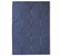 Origins Penny Rug Infinity 120 x 170cm, Blue