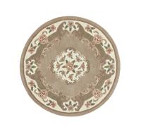 Origin 'Shensi' Rug in Beige | Size: 120 cm diameter Origin Beige 120 cm diameter