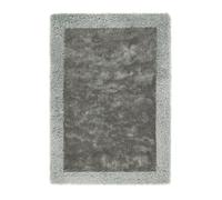 Origins Shimmer Shaggy Border Silver - 160X230