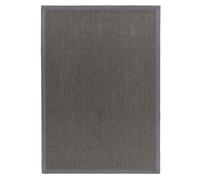 Origins Sisal Dark Grey with Grey Border - 120X170
