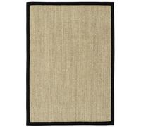 Origins Sisal Light Beige with Black Border - 120X170