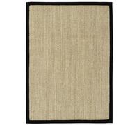 Origins Sisal Light Beige with Black Border - 200X290