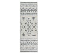 Origins My Washable Grey and Off White Nomad Rug 67 x 200cm - Green - Origins Rugs - Wilko
