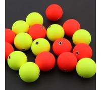 OriGlam 20pcs Fishing Bobber Foam Slip Bobbers, Slip Foam Floats Fishing Float, Buoy Floats Rig Stoppers for Crappie Trout Bass Panfish Walleyes