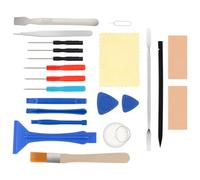 OriGlam 22 in 1 Professional Safe Opening Pry Tool Repair Kit, Mobile Phone Repair Screwdrivers Sucker Hand Tools Kit with Non-Abrasive Nylon Spudgers for iPhone, Smart Cell Phone, Laptop