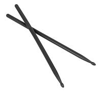 OriGlam 2pcs Drum Sticks 5A Drumsticks Drum Sticks Set, Comfortable Grip 5A Nylon Tip Drum Sticks for Adults, Kids and Beginners (Black)