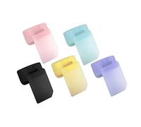 OriGlam 5pcs Soft Silicone Clarinet Oboe Thumb Rest Cushion Thumb Protector Finger Rest Protector Pads for Woodwind Instrument