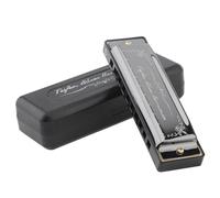 OriGlam Harmonica 10 Holes 20 Tunes Harp Mouth Organ, Blues Harmonica Key of C with Case for Blues Folk Jazz Pop for Beginner, Adults Gift