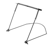 OriGlam Harmonica Holder, 24 Holes Mouth Organ Holder, Adjustable Harmonica Neck Stand Bracket, Harp Neck Brace, Wind Instrument Accessories, Hands-Free During Performance (24 Holes Black)