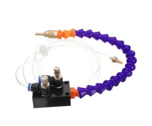 OriGlam Mist Coolant Lubrication Spray System for Metal Cutting Engraving Cooling Sprayer Machine for Air Pipe CNC Lathe Milling Drill