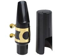 OriGlam Tenor Sax Saxophone Kit, Sax Mouthpiece ABS with Mouthpiece Cap Metal Buckle Reed Pads Cushions Musical Instruments Wind Instrument Accessories