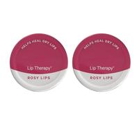 Orignal-Vaseline Lip Therapy Rosy Lip Balm, 20g, Pack of 2, Moisturising Treatment for Dry Lips