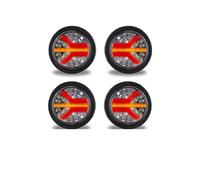 ORIGNL Rear Light Assemblies 4 Inch 12V 24V Round LED Taillights Truck Rear Lights For Trailers 4x4 Van Pickup Tail Lamp Dynamic Turn Signal Stop Light (Size : 4pcs)