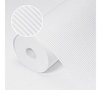 Origuuds Drawer Liners, Non-Adhesive Shelf Liner, Waterproof Anti-Slip BPA Free Kitchen Cupboard Cabinet Liner Refridge Fridge Mats Sink Protector Strong Durable for Home Office (White/30cm x 600cm)