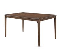 orillia wooden rectangular dining table in walnut