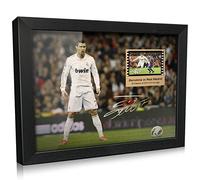 ORIMAMI CR7 Cristiano Ronaldo Signed Soccer Fans Framed Photo 8x6 Inches