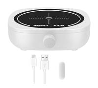 Orimommth Magnetic Stirrer Mini Lab Stir Mixer Portable 3000 RPM Magnetic Mixer with stir bar Set, Stir Plate Max Stirring Liquid 3 Liters for Laboratory