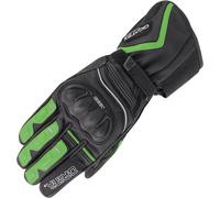 Orina Neptune Waterproof Motorcycle Gloves, black-green, size 2XL for Men