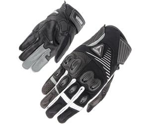 Orina Space Motorcycle Gloves, black-grey-white, size 2XL for Men