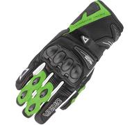 Orina Stream Motorcycle Gloves, black-green, size 2XL for Men