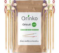 Orinko - Bamboo Ear Cleaner 10x - Ear Cleaner for Human - Ecologic and Reusable for Life - Get Rid of Cotton Swabs - [SATISFIED OR REFUNDED]