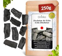ORINKO® Bulk Binchotan Charcoal Water Filter 250g - Premium Kishu Binchotan for Natural Water Purification - Eco-Friendly Japanese Activated Charcoal for Home Use - Enhance Taste & Quality of Water