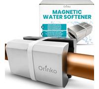 ORINKO® Magnetic Water Softener - Efficient Hard Water Descaler and Limescale Inhibitor - Anti-Limescale Magnet for Washing Machines and Taps - Eco-Friendly Water Softener Magnet for Home Use