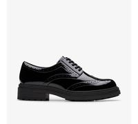 Clarks Originals Unisex's Orinoco3 Derby Shoe, Black Pat, 6 UK