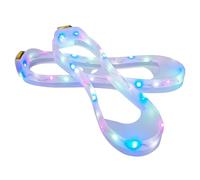 ORINXION Men Women Luminous Shoe Covers LED Shoe Lights Unisex Light Up Sneaker Accessories for Safety Night Running Walking, Vibration Version, Men 5.5-6.5 / Women 6.5-8