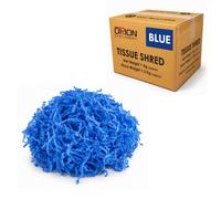 Orion 1Kg Shredded Tissue Paper For Gift Boxes & Hamper Filler Tissue Shred For Gift Wrapping, Weddings, Baby Showers (Blue)