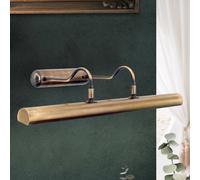 ORION Adjustable picture lamp Lariga antique brass 70 cm