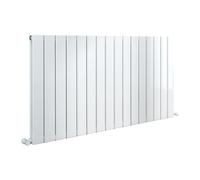 Orion Aluminium Designer Radiators Central Heating Heater Vertical White Double Panel - 1180 x 600mm