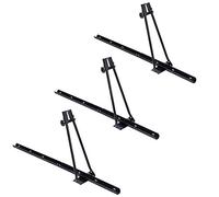 Orion Bicycle Carrier + Roof Rack VDP004 L Compatible with Peugeot 207 Break Estate WK 2007-2014 Pack of 3