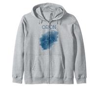 Orion Constellation Astronomy Lover Stargazing Zip Hoodie