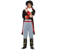 ORION COSTUMES Glam Rock Prince Charming 80s Fairytale Fancy Dress Costume